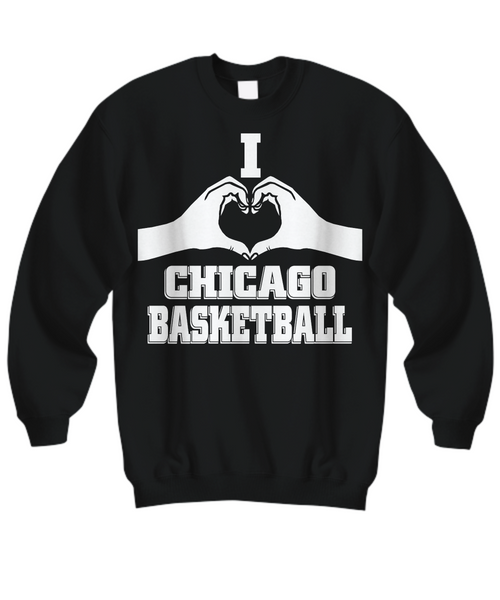 Women and Men Tee Shirt T-Shirt Hoodie Sweatshirt I Chicago Basketball