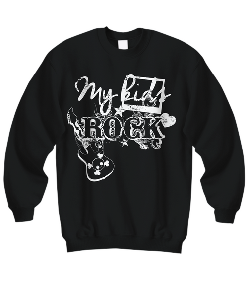 Women and Men Tee Shirt T-Shirt Hoodie Sweatshirt My Kids Rock