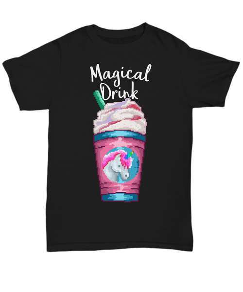 Women and Men Tee Shirt T-Shirt Hoodie Sweatshirt Magical Drink