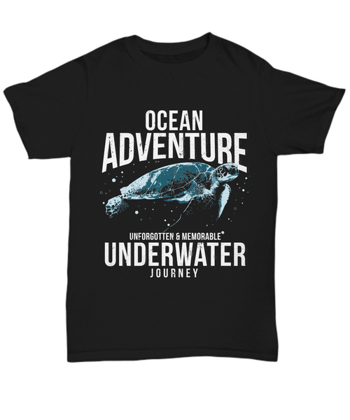 Women and Men Tee Shirt T-Shirt Hoodie Sweatshirt Ocean Adventure Unforgotten And Memorable UnderWater Journey