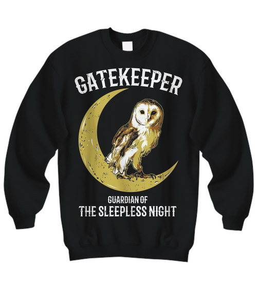 Women and Men Tee Shirt T-Shirt Hoodie Sweatshirt Gatekeeper Guardian Of The Sleepless Night