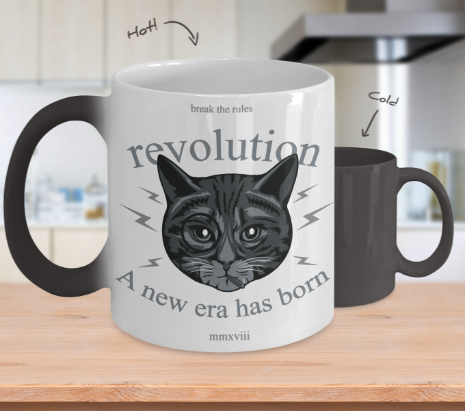 Color Changing Mug Animals Break The Rules Revolution A New Era Was Born