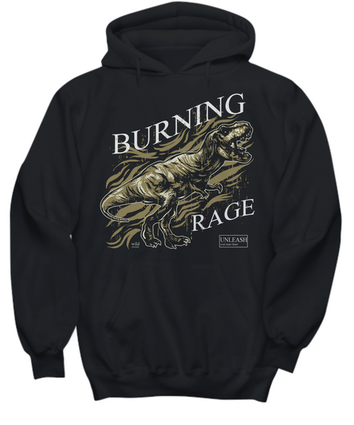 Women and Men Tee Shirt T-Shirt Hoodie Sweatshirt Burning Rage