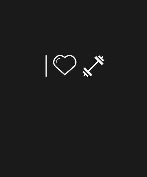 Women and Men Tee Shirt T-Shirt Hoodie Sweatshirt I Love Barbell