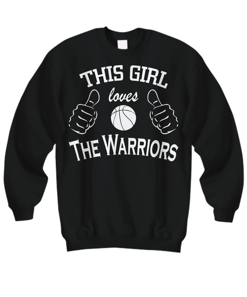 Women and Men Tee Shirt T-Shirt Hoodie Sweatshirt This Girl Loves The Warriors