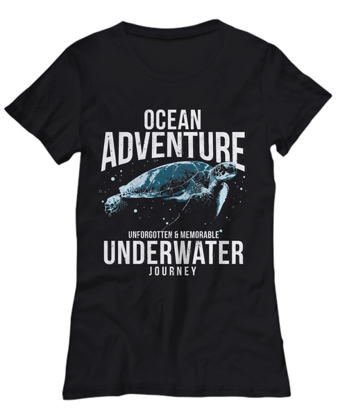 Women and Men Tee Shirt T-Shirt Hoodie Sweatshirt Ocean Adventure Unforgotten And Memorable UnderWater Journey