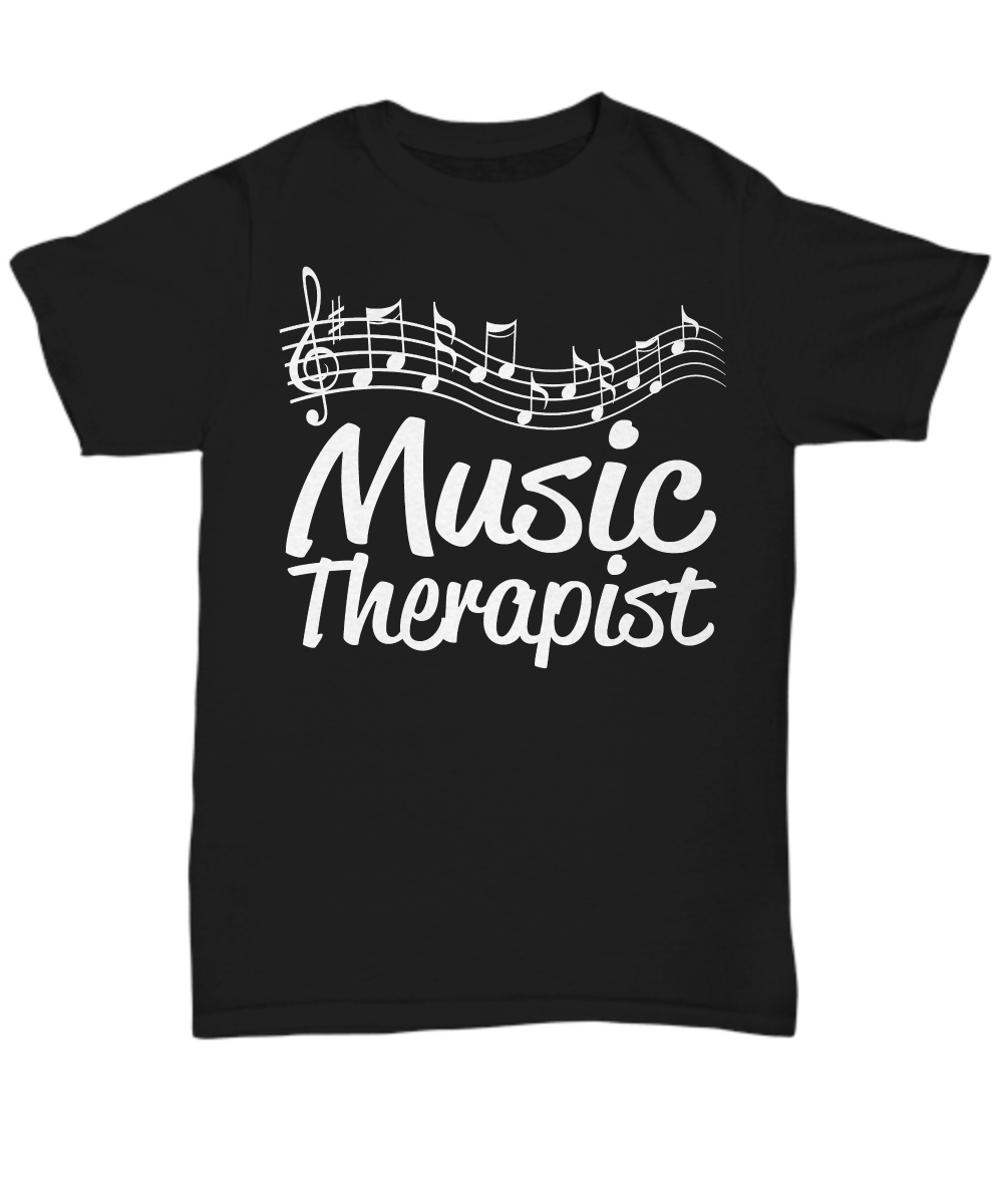 Women and Men Tee Shirt T-Shirt Hoodie Sweatshirt Music Therapist