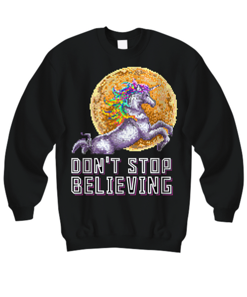 Women and Men Tee Shirt T-Shirt Hoodie Sweatshirt Don't Stop Believing