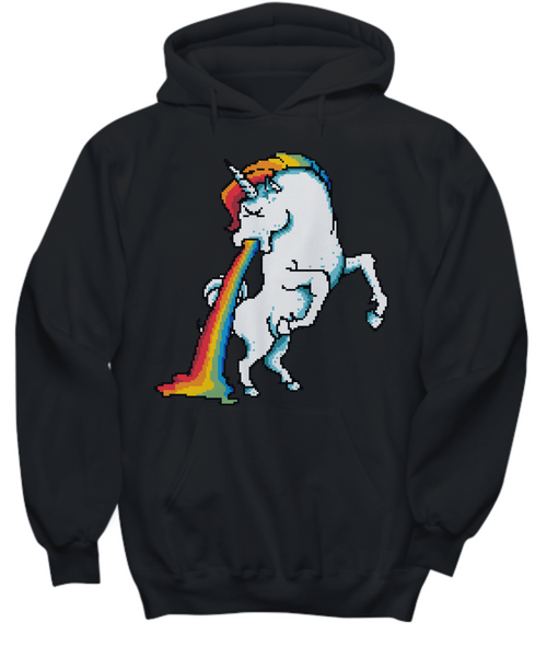 Women and Men Tee Shirt T-Shirt Hoodie Sweatshirt Puke Of The Unicorn