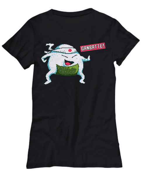 Women and Men Tee Shirt T-Shirt Hoodie Sweatshirt Japan (Ganbatte)