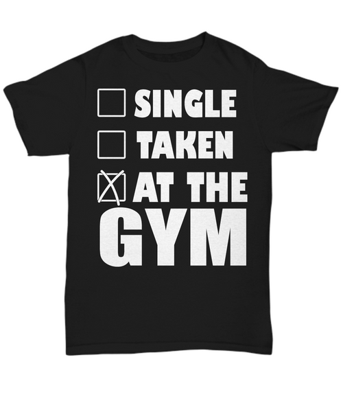 Women and Men Tee Shirt T-Shirt Hoodie Sweatshirt Single Taken At The Gym