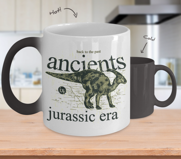 Color Changing Mug Animals Back To The Past Ancients Jurassic Era