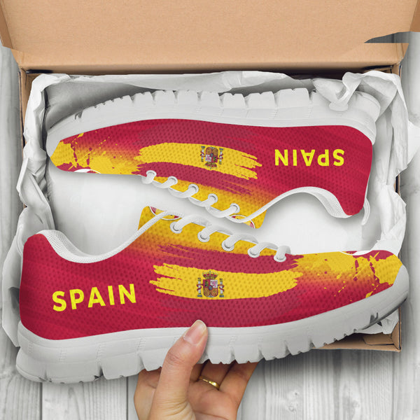 2018 FIFA World Cup Spain Womens Athletic Sneakers - STUDIO 11 COUTURE
